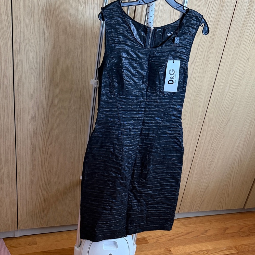D&G Elegant Black Mini Dress